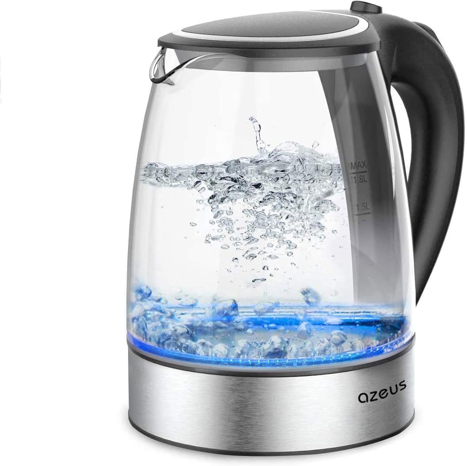 AZEUS Fast Boil Electric Kettle, 1.8L Capacity