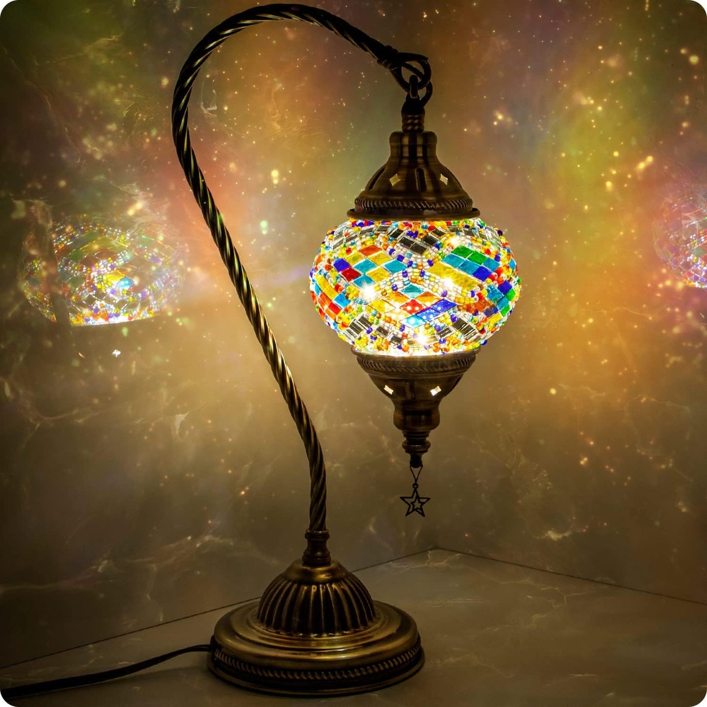 Yarra-Decor Turkish Moroccan Lamp for Unique Bedroom Lighting