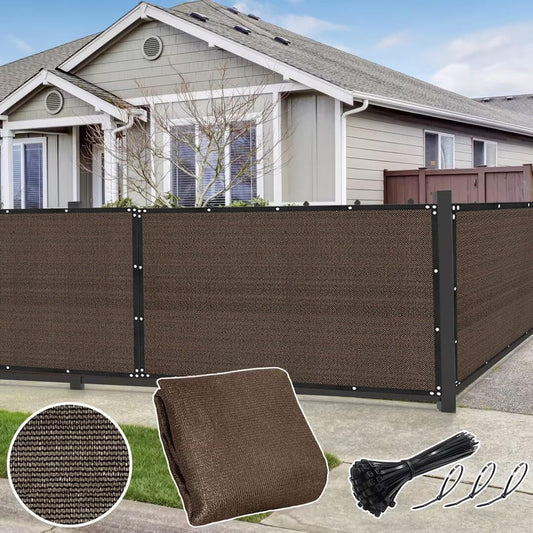 4x50Ft Privacy Screen Fence - UV Protected Outdoor Mesh for Ultimate Privacy