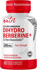 Dihydroberberine Supplement 200mg 60 Capsules - Enhanced Absorption
