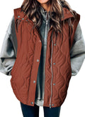Lightweight Quilted Puffer Vest for Women - Stylish Fall Fashion