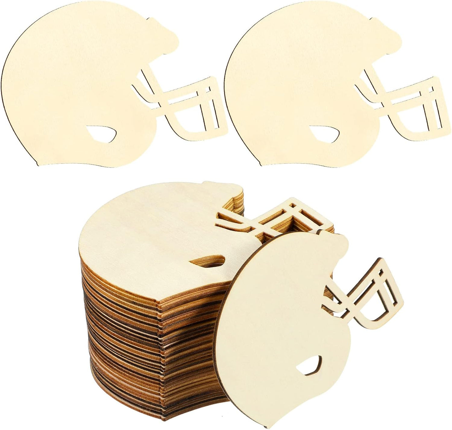 DIY Football Helmet Crafts Set - 96 Pieces