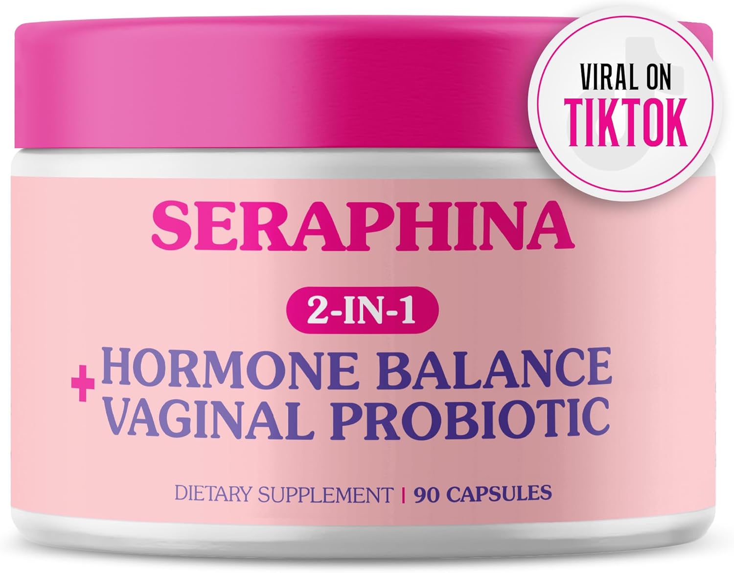 Seraphina Vaginal Probiotics 2-in-1 for Women - 90 Capsules