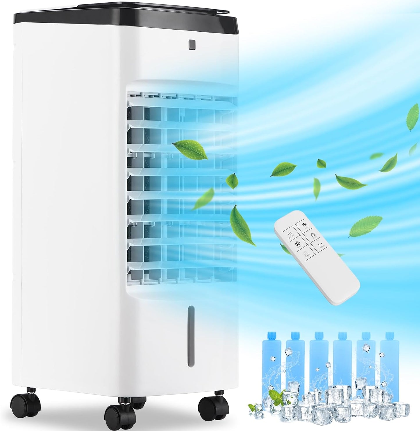 Portable 3-in-1 Air Cooler with Ice Packs - Uthfy