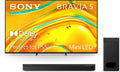 Sony BRAVIA 5 65-In 4K Mini LED Smart TV + 3.1.2ch Soundbar
