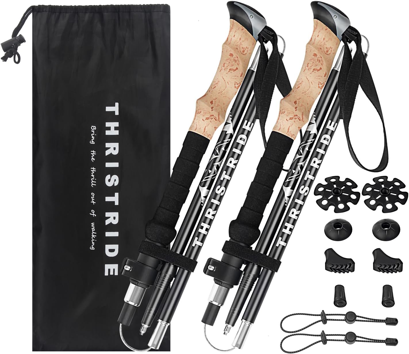 Ultra Light Trekking Poles - Superior Stability for All Terrains!