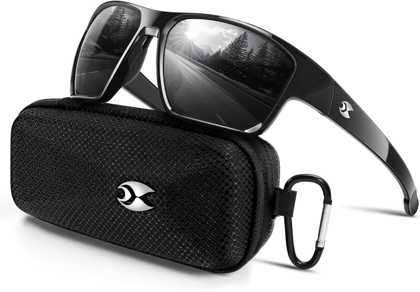 SUOSO Sports Polarized Sunglasses for Men and Women - UV400 Protection