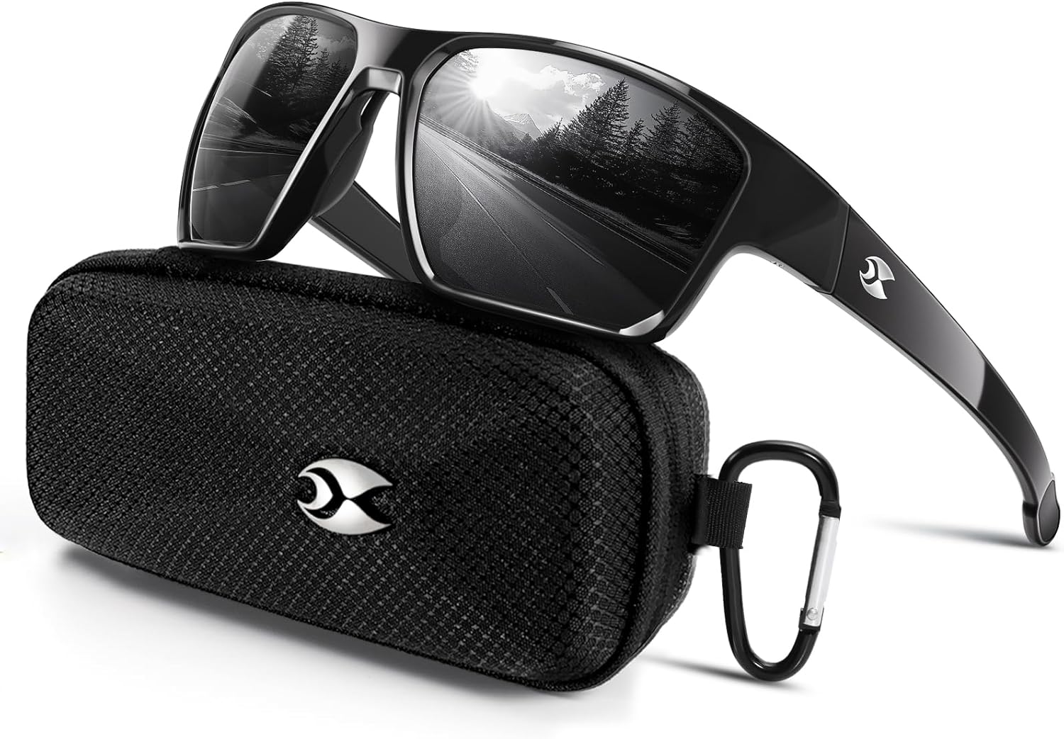 SUOSO Sports Polarized Sunglasses for Men and Women - UV400 Protection