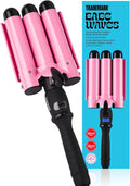Three Barrel Hair Waver 1.25 in Beach Waves - Adjustable Heat
