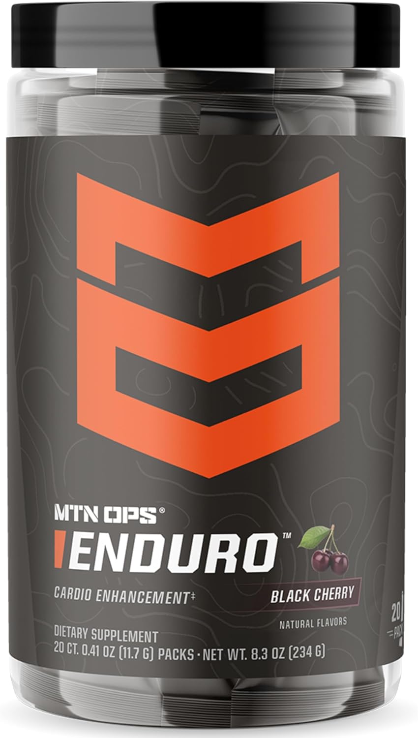 MTN OPS Enduro Trail Packs: Caffeine Free Pre Workout Boost