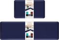 Kitchen Anti-Fatigue Mats 2 PCS Set 20ftx30ft + 20ftx60ft Navy