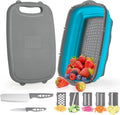 9-in-1 Collapsible Camping Cutting Board