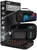 Orzly Carbon Fibre Protective Carry Case for Nintendo Switch 2