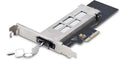 M.2 NVMe SSD to PCIe x4 Removable Drive Bay - Hot-Swap Ready