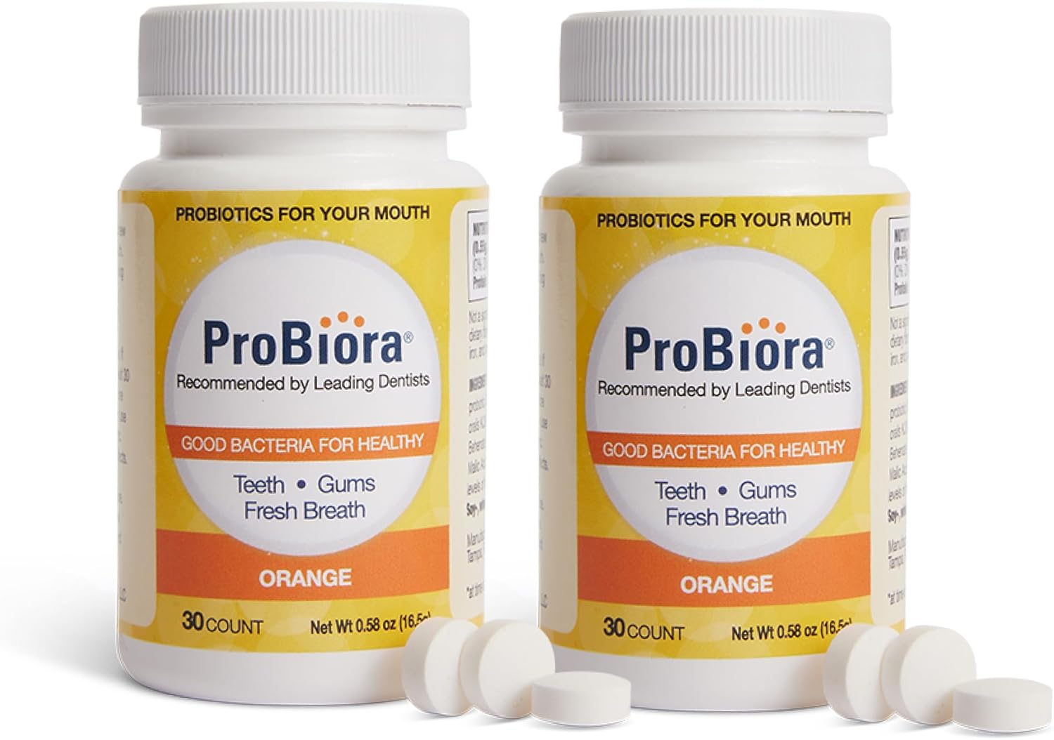 ProBiora Oral-Care Chewable Probiotic Tablets for Healthier Gums