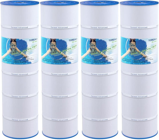 TOREAD PA106 Pool Filter Cartridge 4 Pack for Clean Water