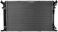 TRQ Radiator Assembly Aluminum Core Compatible with Audi A4 A5 Q3 Q5