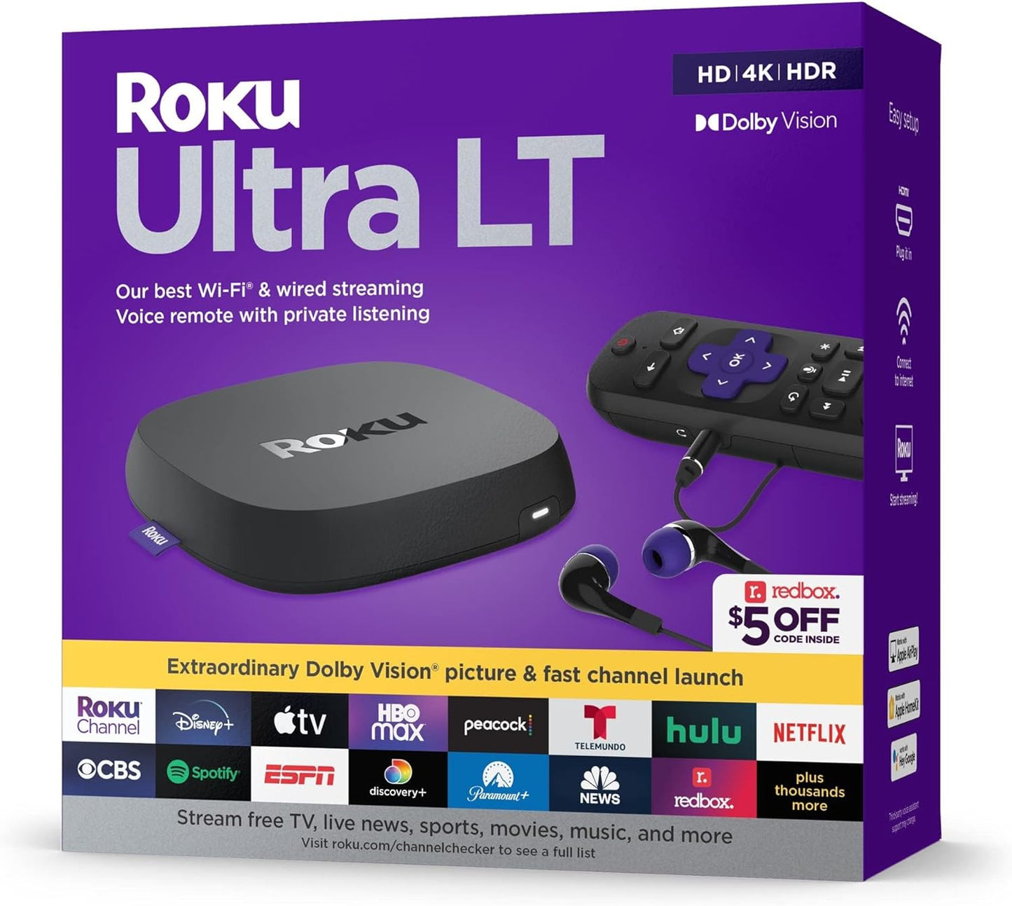 Enhanced Streaming Experience with Roku Ultra LT