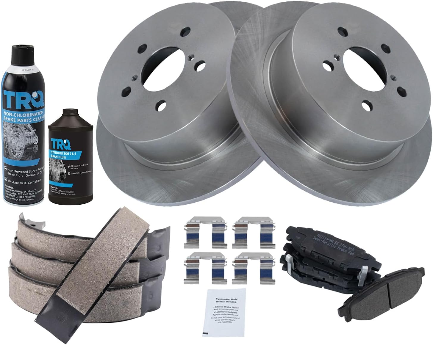 Complete Rear Brake Pad & Rotor Kit for Subaru Legacy & Outback