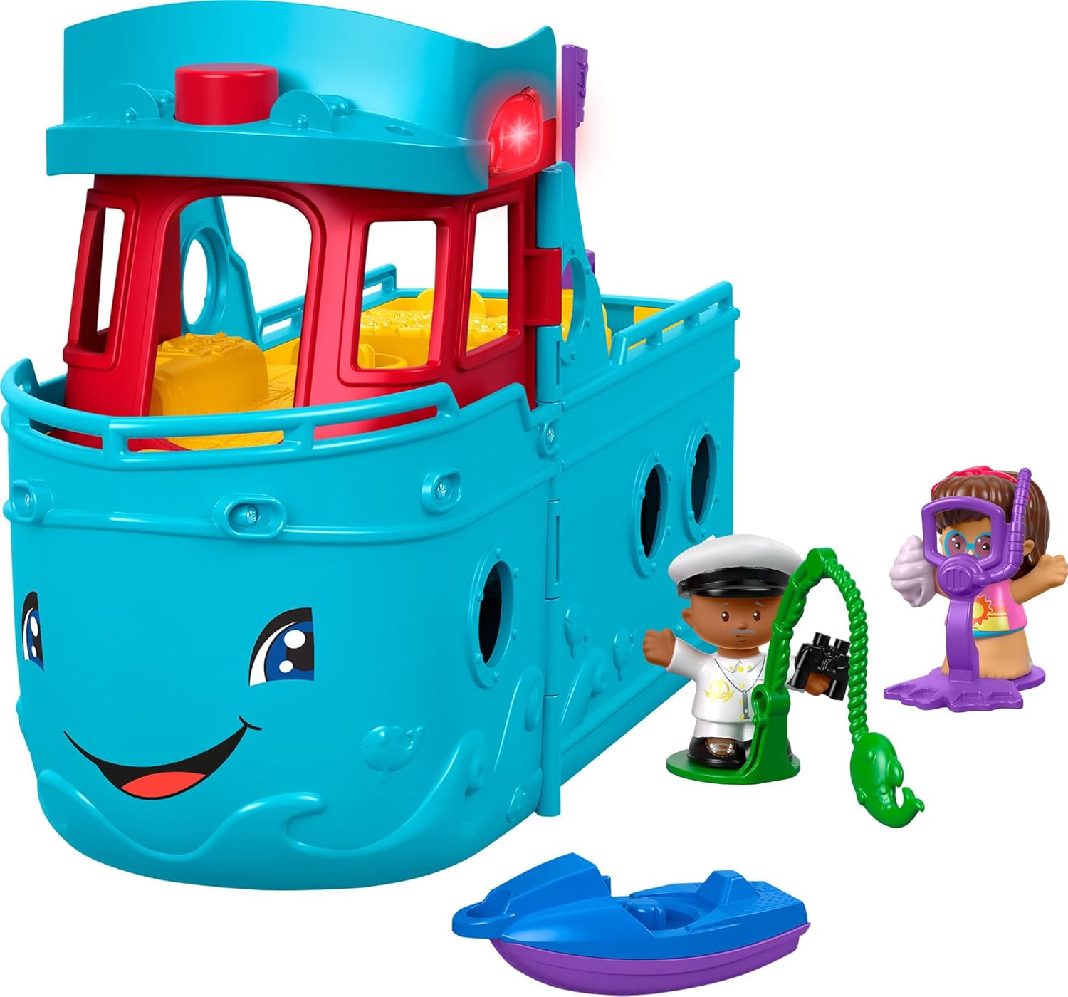 Fisher-Price Little People Toddler Toy Travel Together Friend Ship