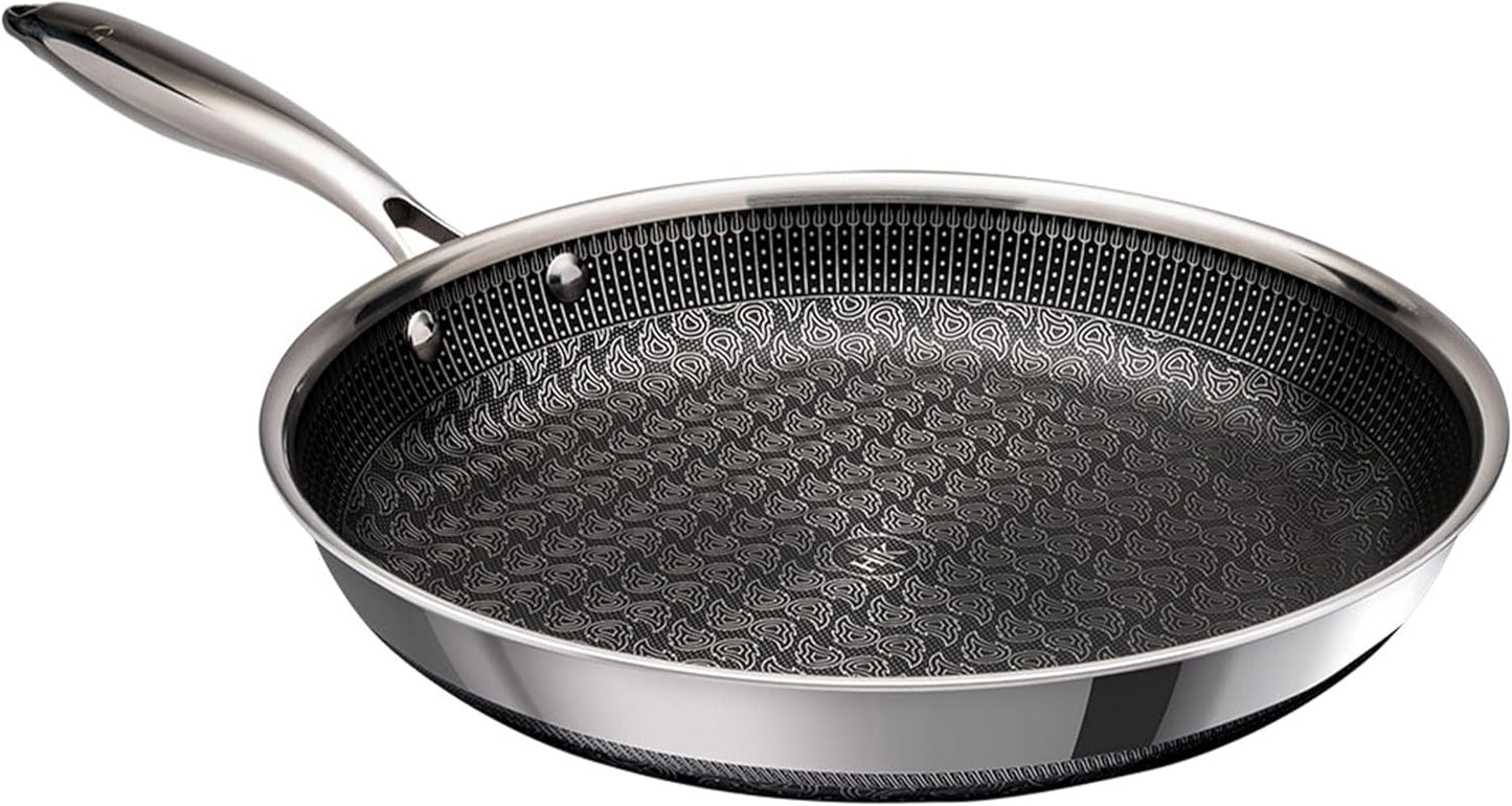 Hell's Kitchen Hybrid 11in Frying Pan - Nonstick & Durable Cookware