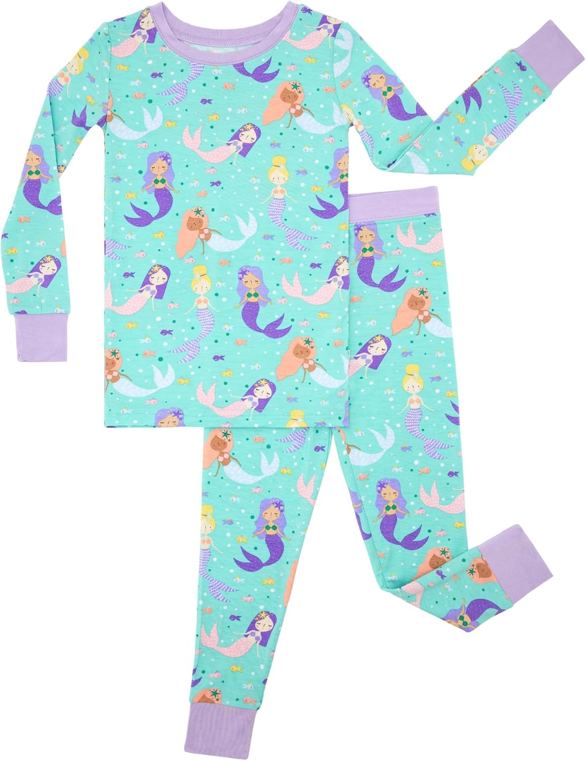 Little Sleepies Two-Piece Pajama Set for Kids: Soft & Comfy