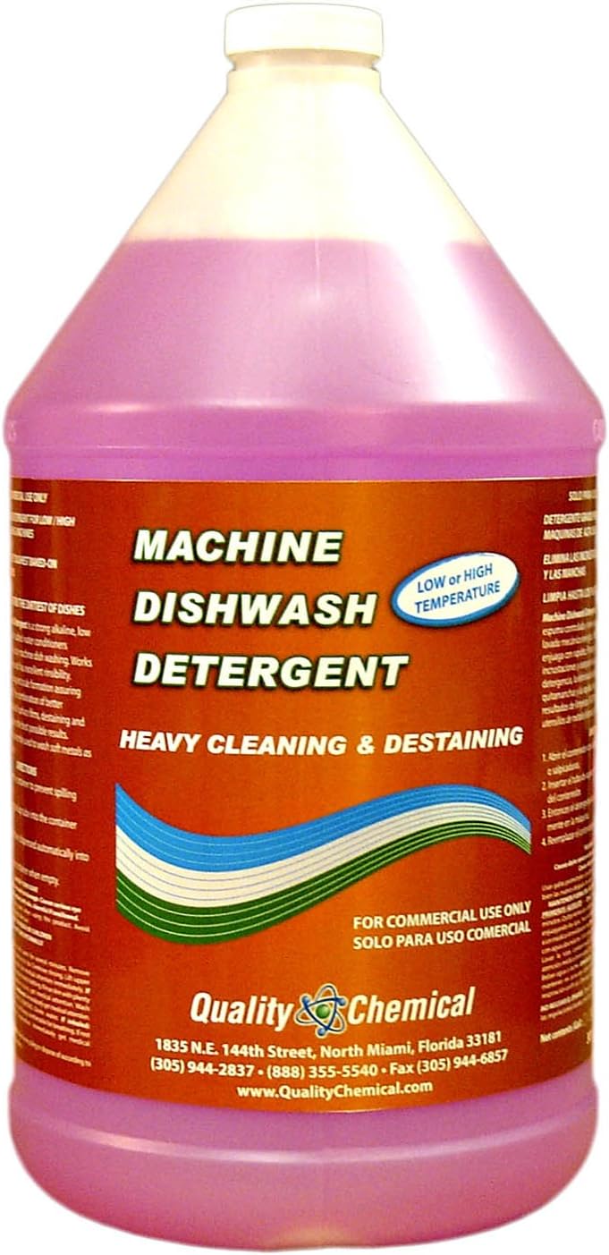 Heavy Duty Liquid Alkaline Dishwasher Detergent for Commercial Use