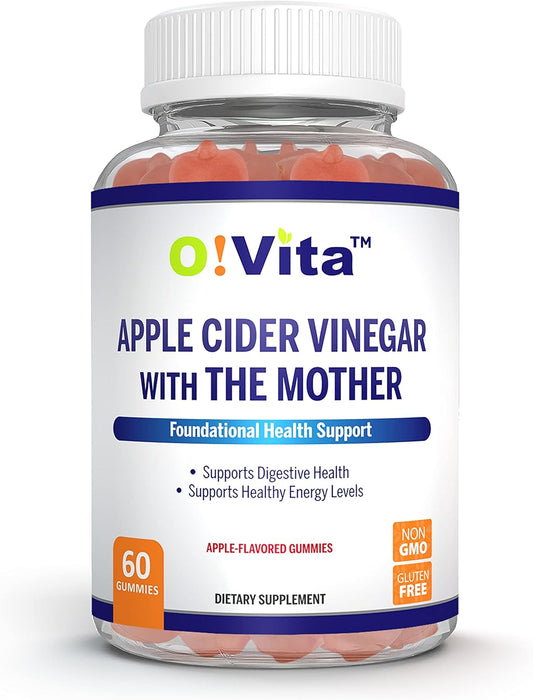 Energy-Boosting ACV Gummies with Pom & B12 - O!VITA