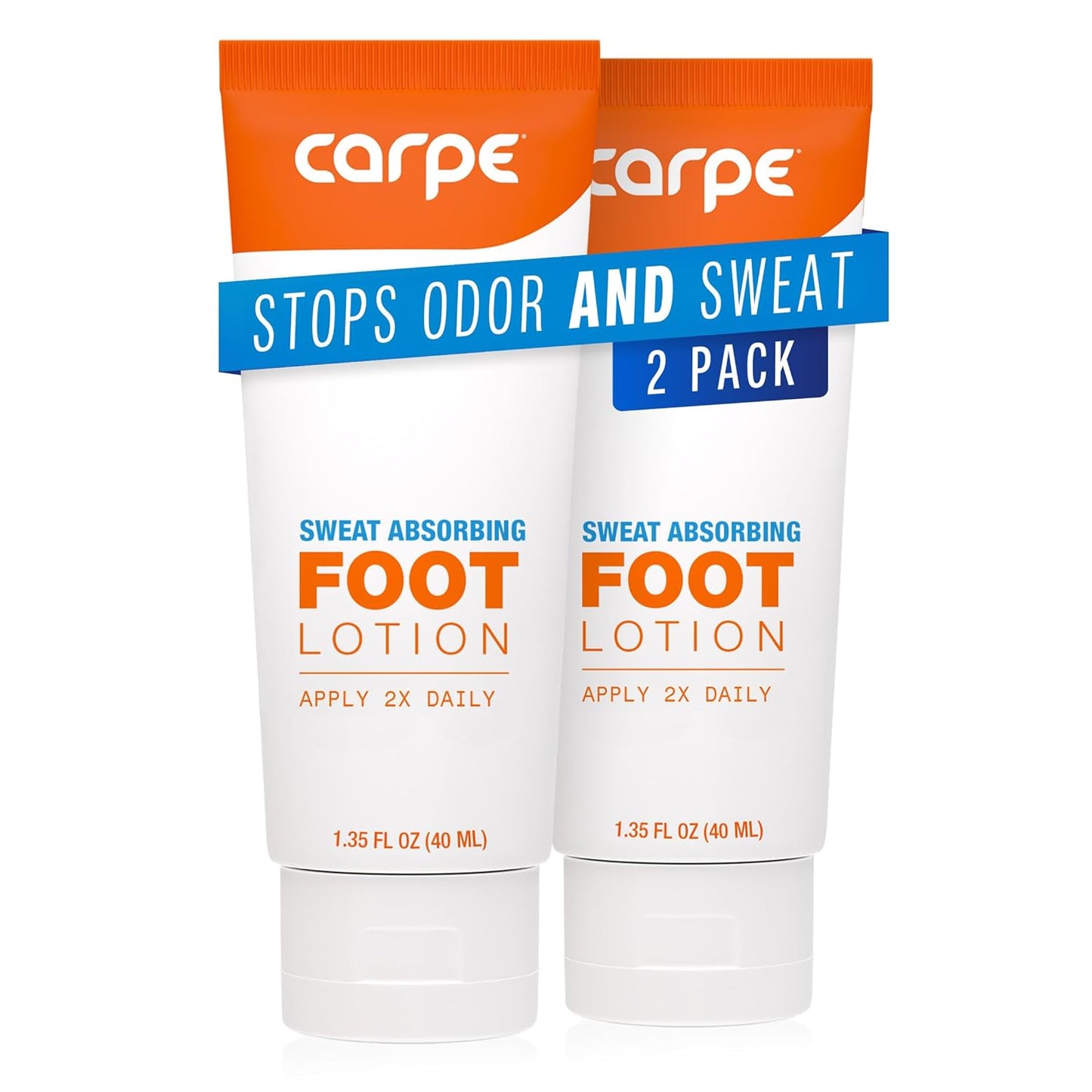 Carpe Sweat Absorbing Foot Lotion for Dry, Fresh Feet