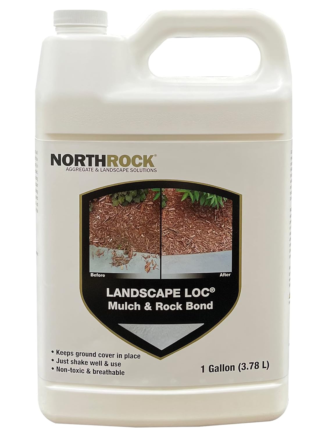Mulch & Rock Bond - Strong Adhesive Spray for Landscaping Needs