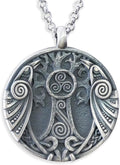 Yggdrasil Viking Tree of Life Necklace - Handcrafted 925 Sterling