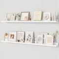 Dreamland Picture Ledge Shelf Set of 2 48 in - Floating Display