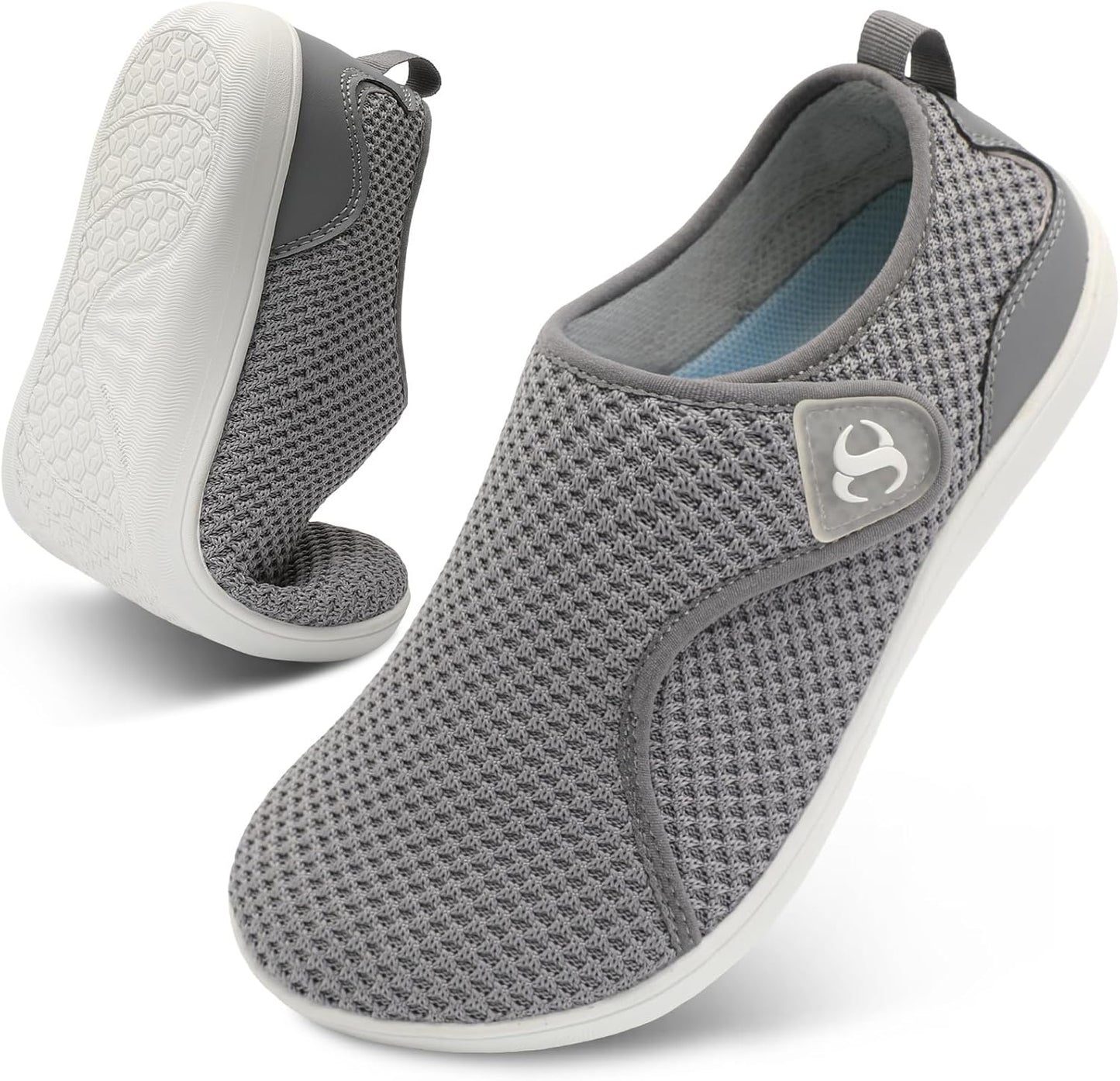 Womens Walking Shoes Comfortable Wide Diabetic Adjustable Fit