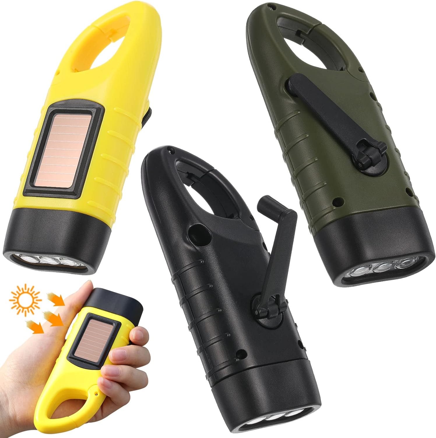 Self-Powered Rechargeable Flashlight - Mudder