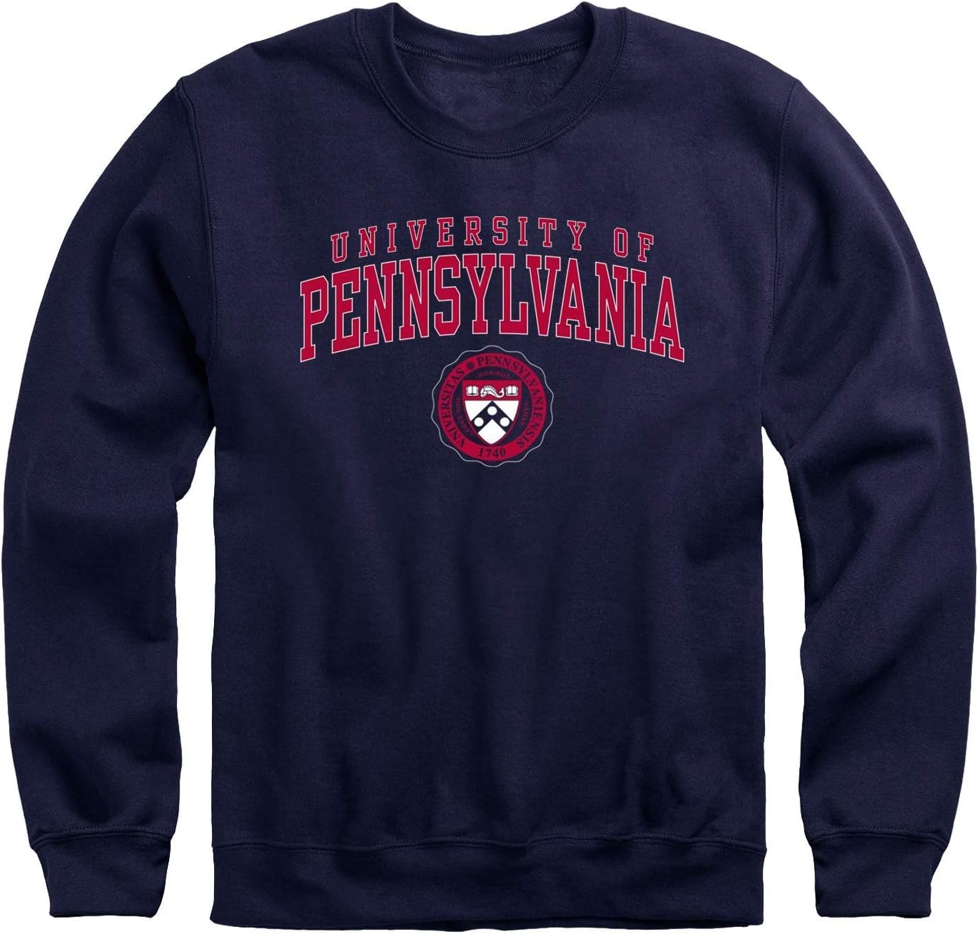 Ivysport Premium Cotton Crewneck Sweatshirt with Crest Logo