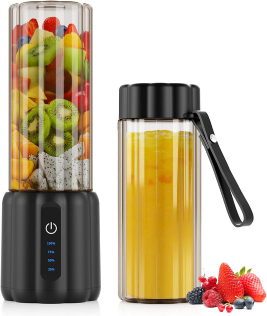 Portable Blender: 6 Blades, Power Display
