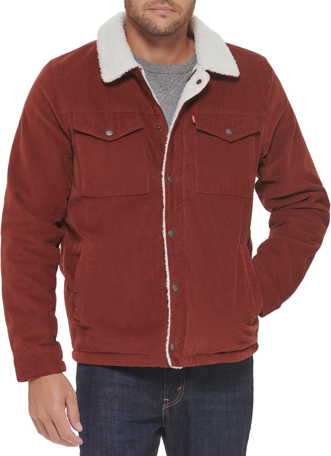 Levi's Men's Corduroy Sherpa Lined Trucker Jacket Review
