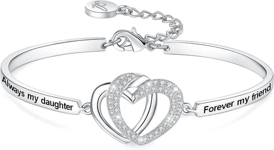 Christmas Badass Daughter Gift Bangle Bracelet for Women