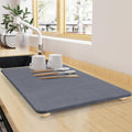 Large Stone Dish Drying Mat for Kitchen Counter - Quick Dry, Heat
