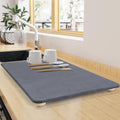 Large Stone Dish Drying Mat for Kitchen Counter - Quick Dry Absorbent