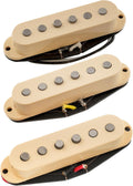 Artec SSA-12 Vintage Style Staggered Alnico 5 Strat Pickup Set - Cream