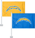 FOCO NFL Car Flag 2 Pack - Team Spirit Flags 20x16in