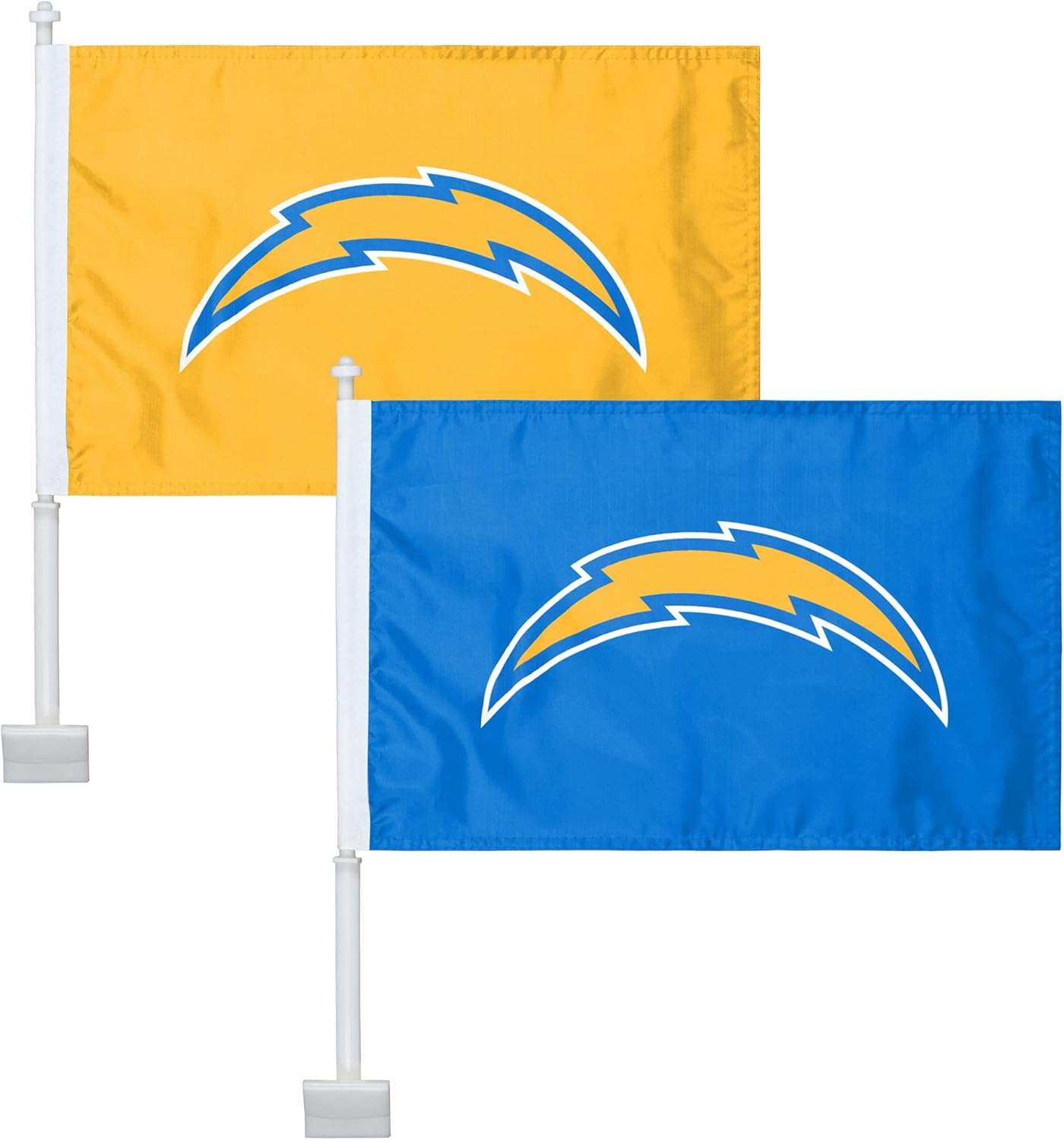 FOCO NFL Car Flag 2 Pack - Team Spirit Flags 20x16in