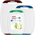 Neoflam Microban Antimicrobial Plastic Cutting Board 3 Set - Color