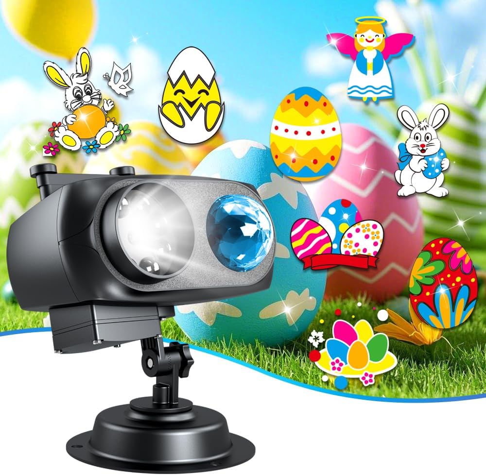 Festive Multicolor Projector Light Kit - 6 Holiday Themes | LJBESTM