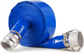 Backwash Hose 1.5 in x 50 ft PVC with Clamps and Camlock - Durable