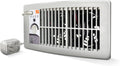 Suncourt Flush Fit Register Booster Fan - Quiet 5-Speed Vent Booster