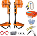 Tree Climbing Spikes Kit - Comfortable Ergonomic Climbing Gear 16.26