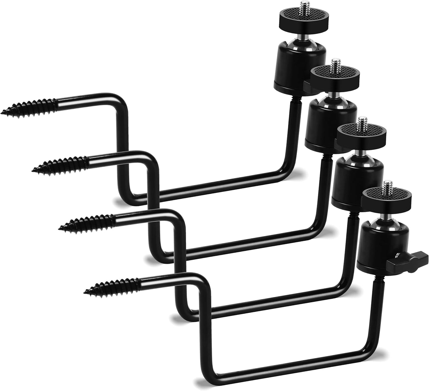 ALTIN 4 Pack Tree Mounts - Rotatable, Secure Trailcam Holder