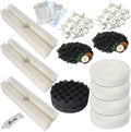21 PCS Aquarium Media Kit Replacement for Fluval FX4 FX5 FX6